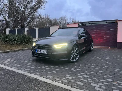 Audi A3 2.0 TFSI Quattro 190LE DSG7 3xS-Line Black Edition 2. kép