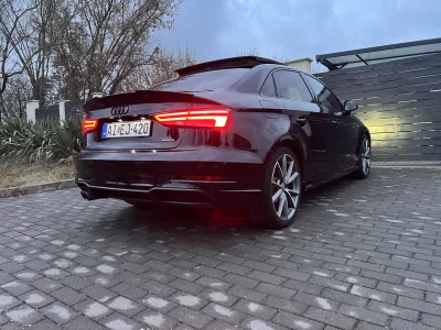 Audi A3 2.0 TFSI Quattro 190LE DSG7 3xS-Line Black Edition 12. kép