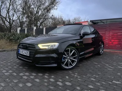 Audi A3 2.0 TFSI Quattro 190LE DSG7 3xS-Line Black Edition 3. kép