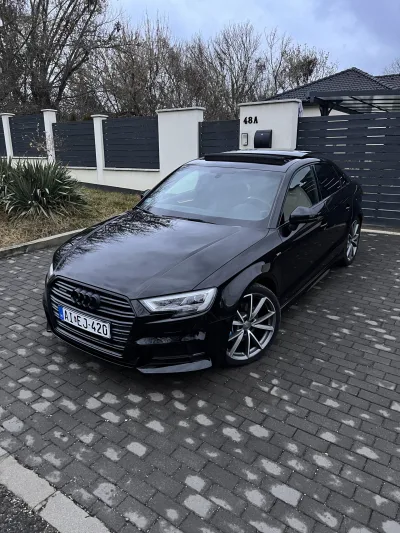 Audi A3 2.0 TFSI Quattro 190LE DSG7 3xS-Line Black Edition 23. kép