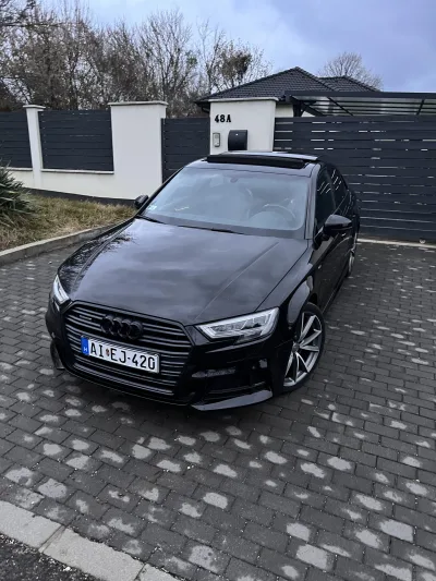 Audi A3 2.0 TFSI Quattro 190LE DSG7 3xS-Line Black Edition 25. kép