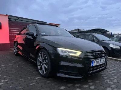 Audi A3 2.0 TFSI Quattro 190LE DSG7 3xS-Line Black Edition 4. kép
