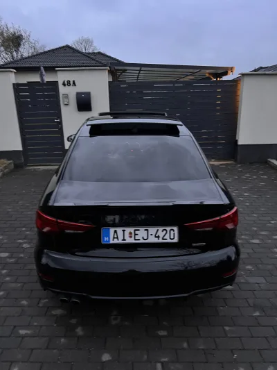 Audi A3 2.0 TFSI Quattro 190LE DSG7 3xS-Line Black Edition 34. kép