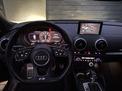 Audi A3 2.0 TFSI Quattro 190LE DSG7 3xS-Line Black Edition 45. kép