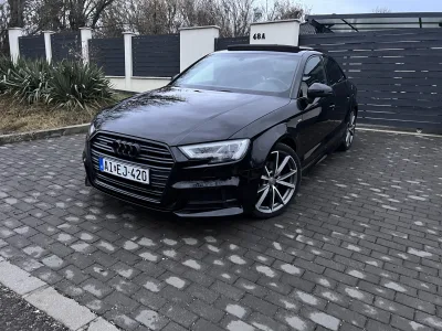 Audi A3 2.0 TFSI Quattro 190LE DSG7 3xS-Line Black Edition 10. kép