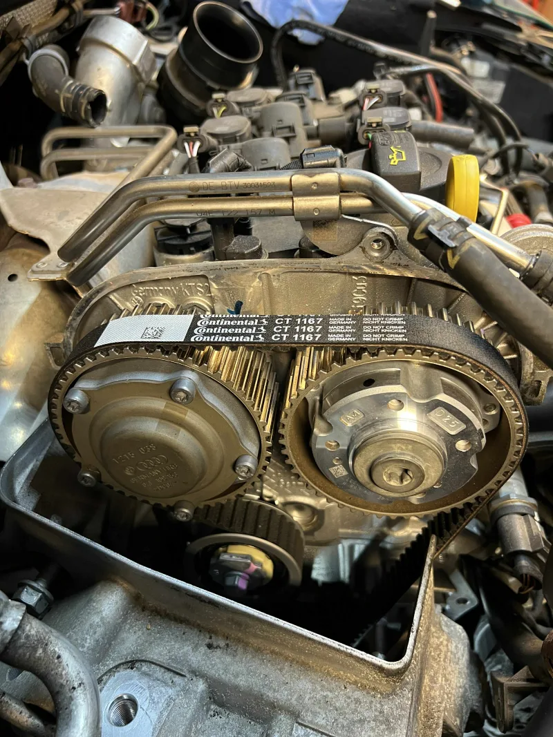 1.4 TSI  Vezérlés csere